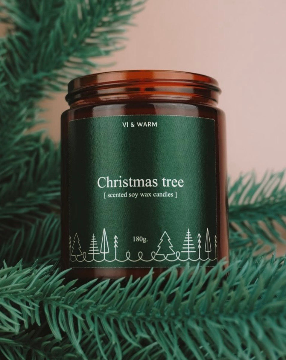 Соєва свічка «Christmas tree»