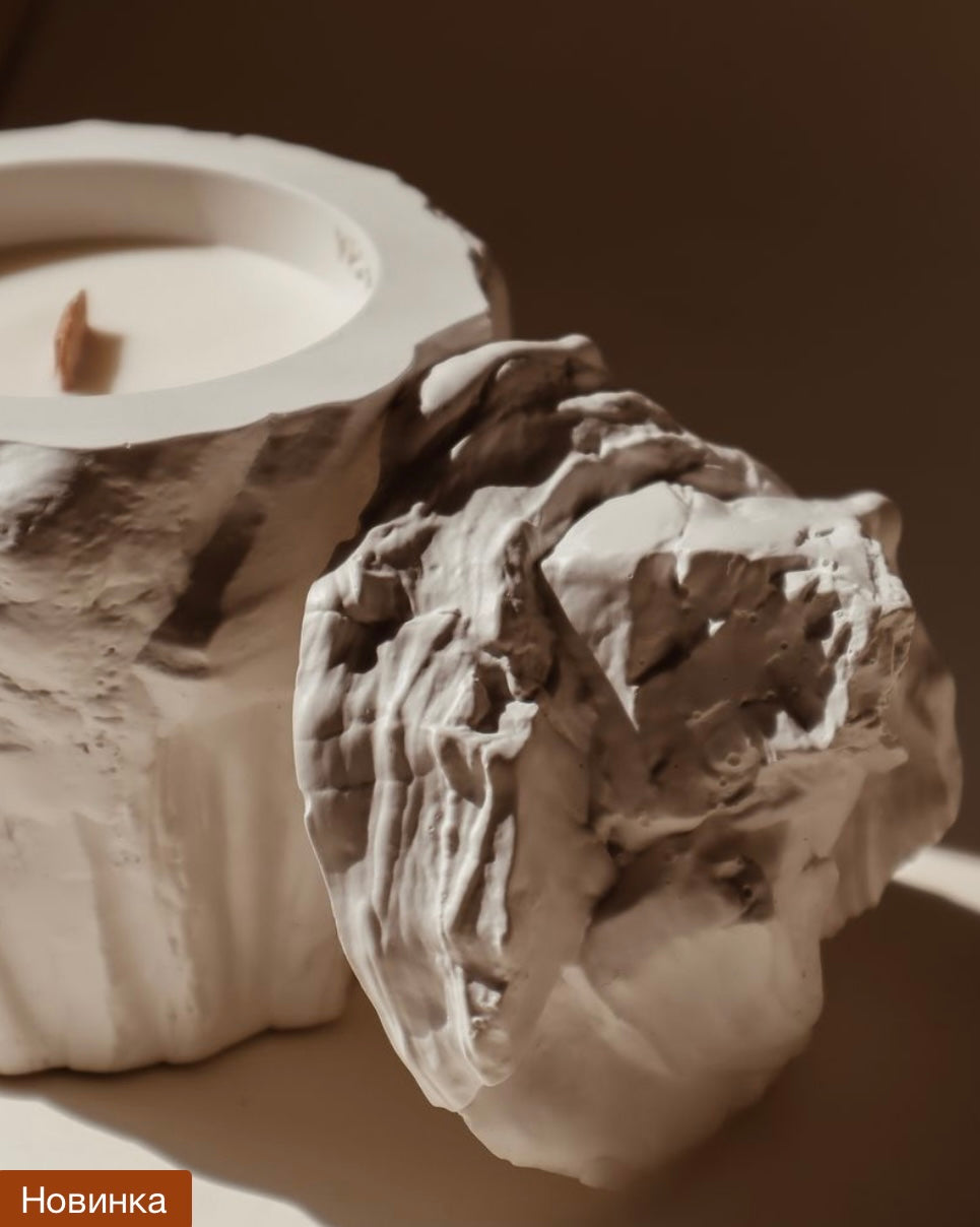 Iceberg | Соєва свічка із авторською медитацією