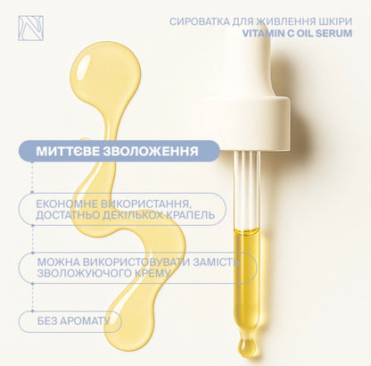 ANTI-AGE СИРОВАТКА ДЛЯ ЖИВЛЕННЯ ШКІРИ З ЕФЕКТОМ БІОРЕВІТАЛІЗАЦІЇ OIL SERUM