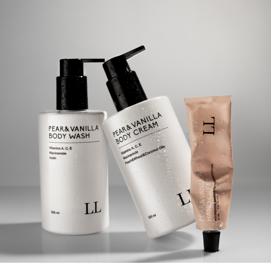 Парфумований гель для душу PEAR&VANILLA BODY WASH