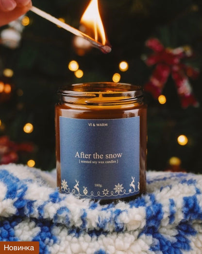 Соєва свічка «After the snow»