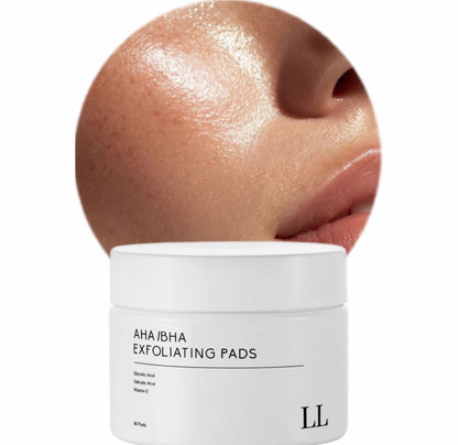 МУЛЬТИКИСЛОТНІ
ПІЛІНГ-ПЕДИ ДЛЯ
ОБЛИЧЧЯ АНА/ВНА
EXFOLIATING PADS