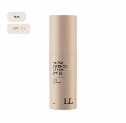 Сонцезахисний крем потрійної дії SPF 50 Hydra Defence Cream