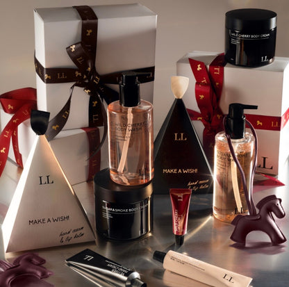 Лімітований подарунковий набір HAND&LIP SET PEAR&VANILLA&WILD CHERRY