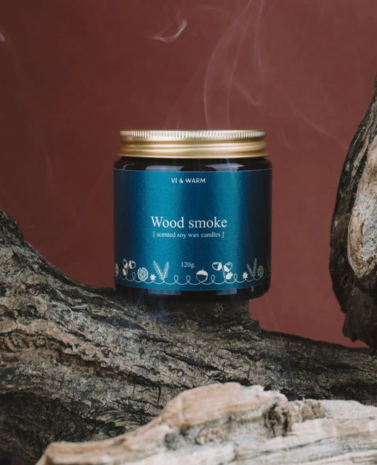 Соєва свічка «Wood smoke»