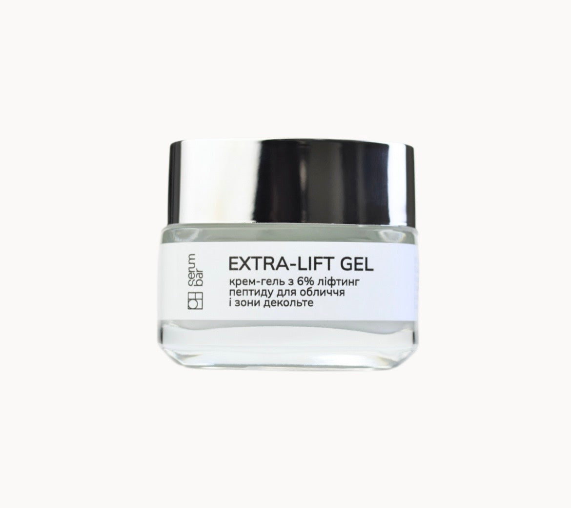 Extra-Lift Gel крем-гель з 6% ліфтинг пептиду для обличчя і зони декольте