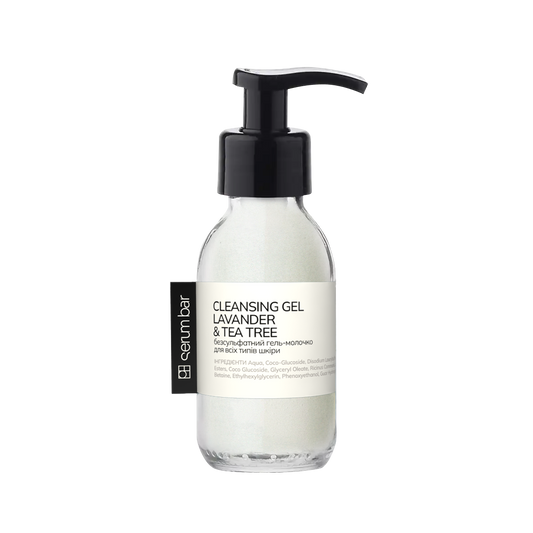 М’який гель для вмивання LAVANDER & TEA TREE