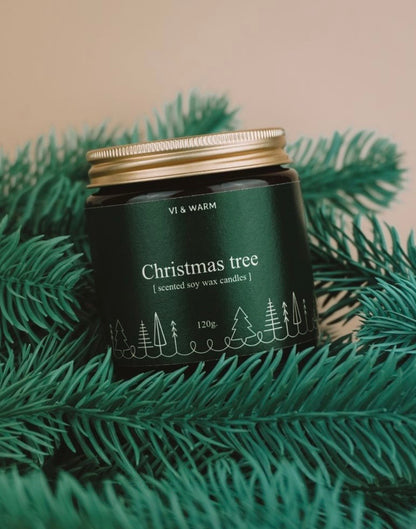 Соєва свічка «Christmas tree»