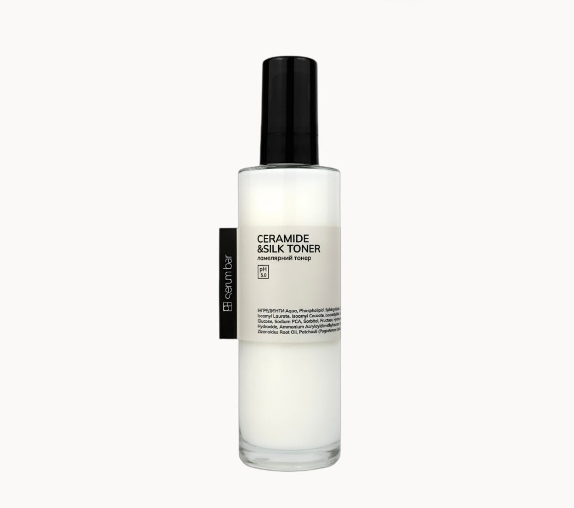 Ламелярний тонер CERAMIDE & SILK